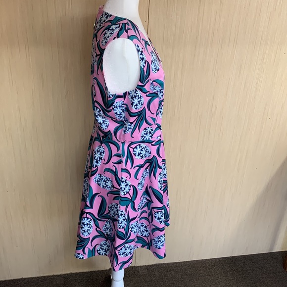 Draper James Pink and Blue Floral Dress - Picture 4 of 8